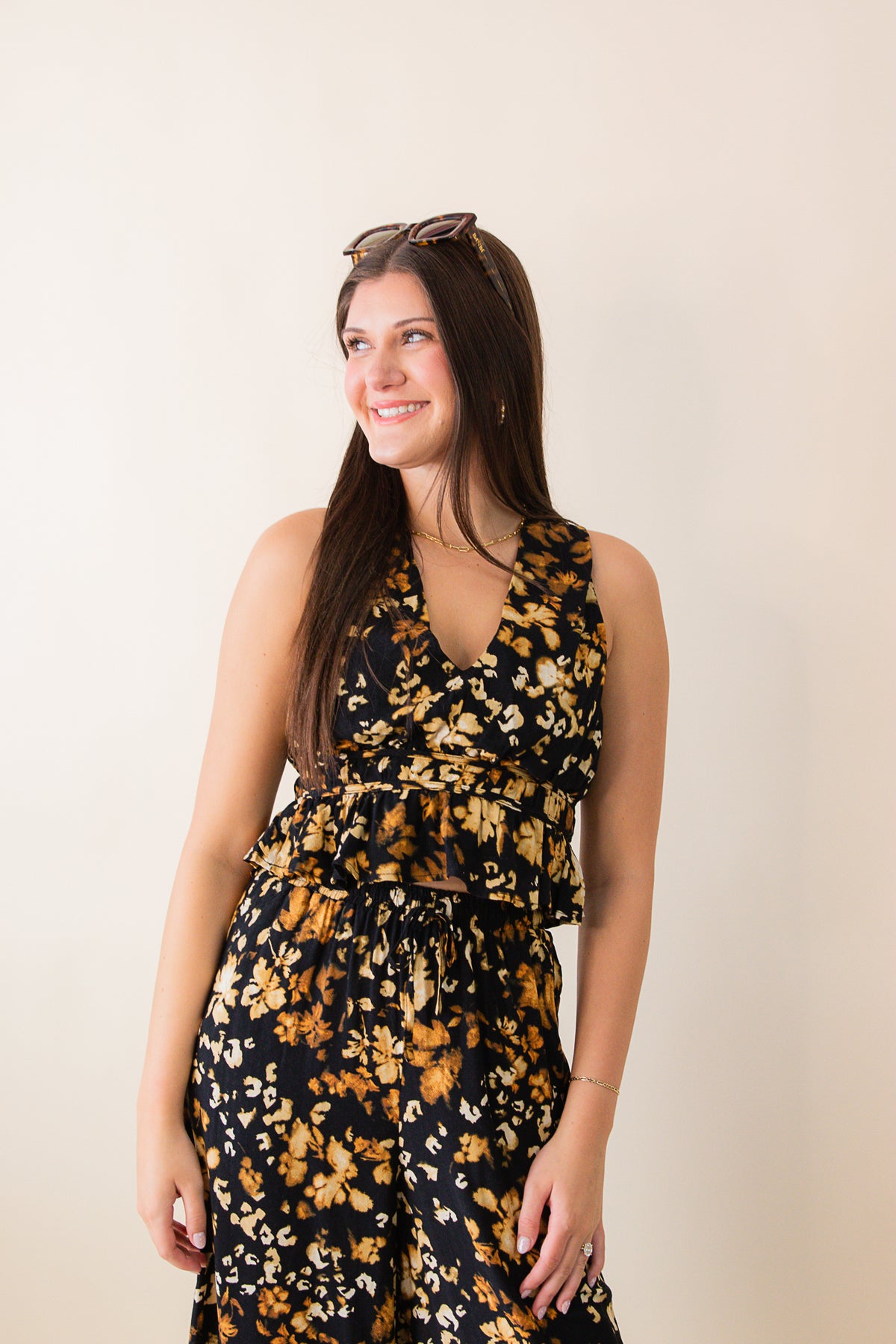With Ease Peplum Top