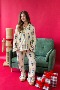 Merry Morning Nutcracker PJ Set
