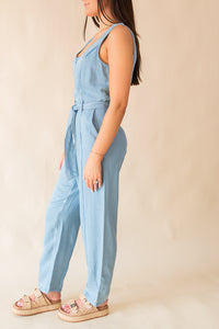 To Do List Belted Jumpsuit