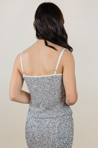 Luster Sequin Top