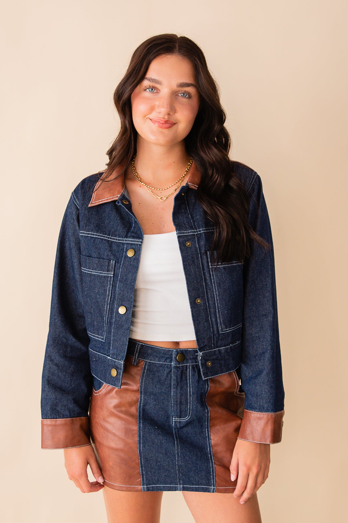Khloie Button Down
