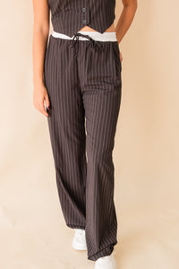 Skipper Pinstriped Pants