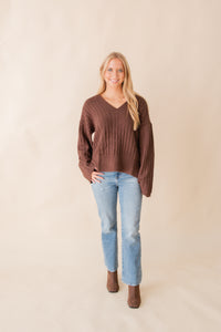 Carli V Neck Pullover