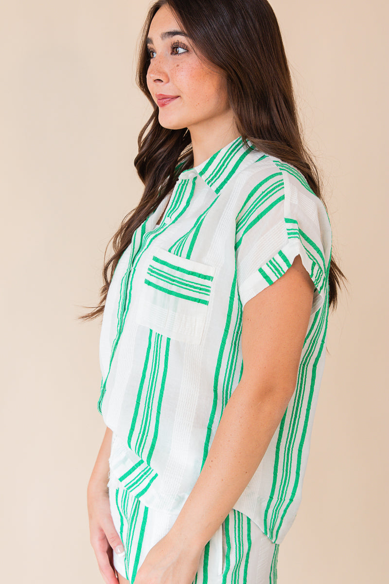 The Beachcomber Short Sleeve Top