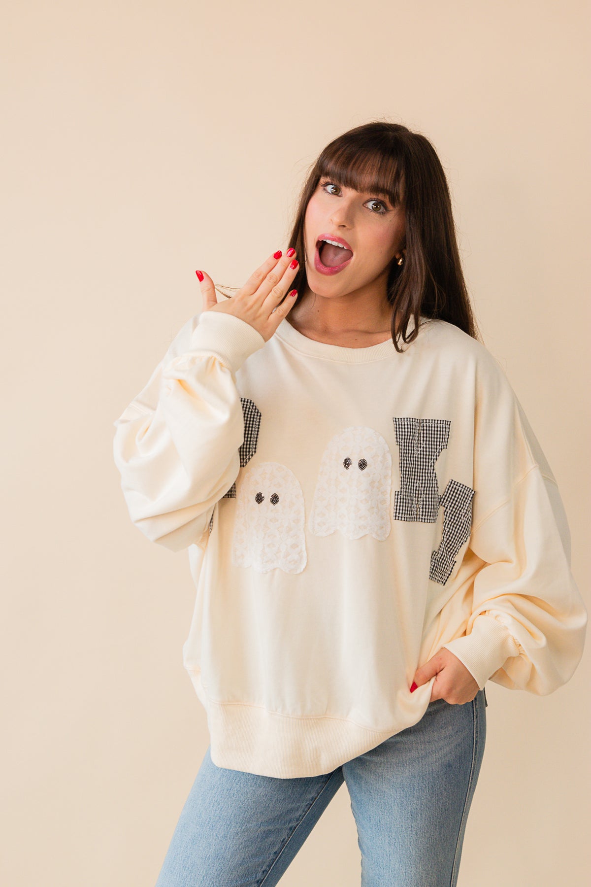 Spooky Ghost Season Sweatshirt