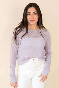 Emma Open Stitch Sweater