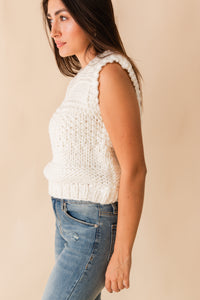 Isla Chunky Knit Sweater Vest