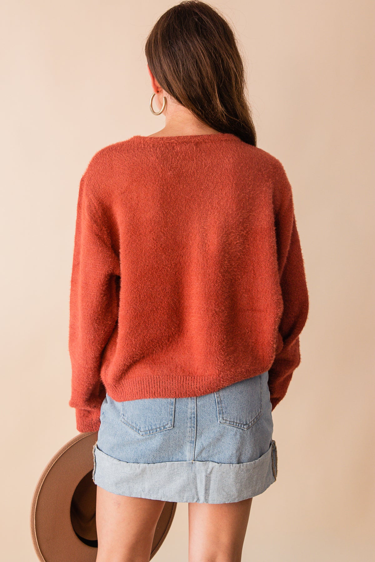 Mohair Sweater Cardigan