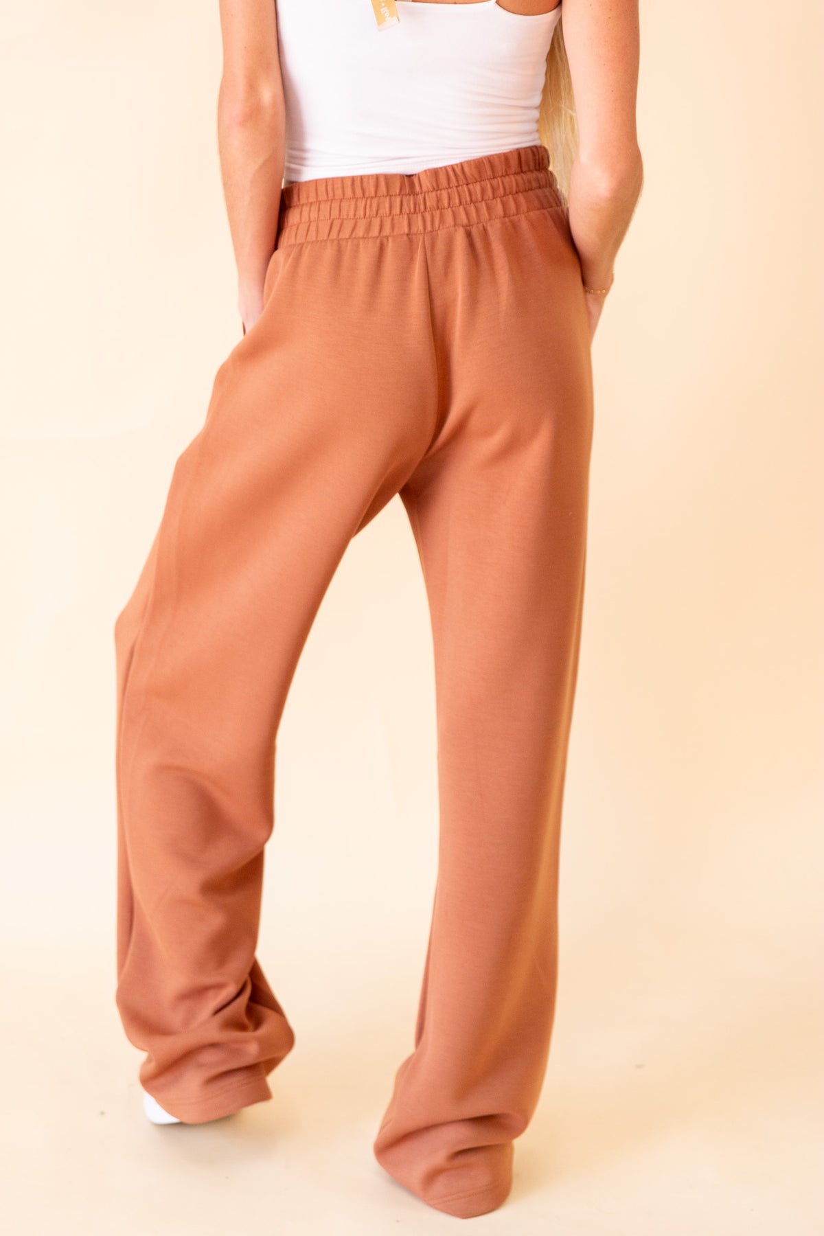 Beth Straight Lounge Pants w/ Pockets