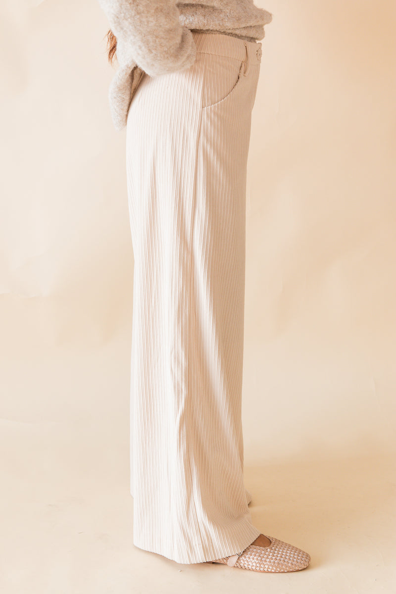 Nourish Corduroy Wide Leg Pants