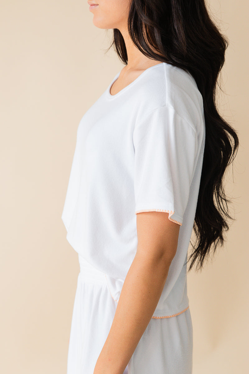 Seas The Day Stitch Top