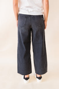 Nori Cropped Wide Leg Jean