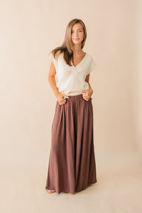 Skyler Linen Skirt Pant