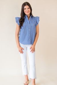 Spring Sing Gingham Top