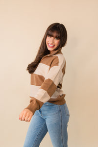 Juno Striped Sweater