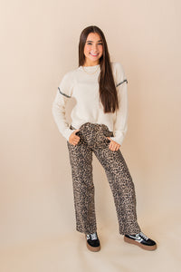 Sutton Whip Stitch Crew Neck