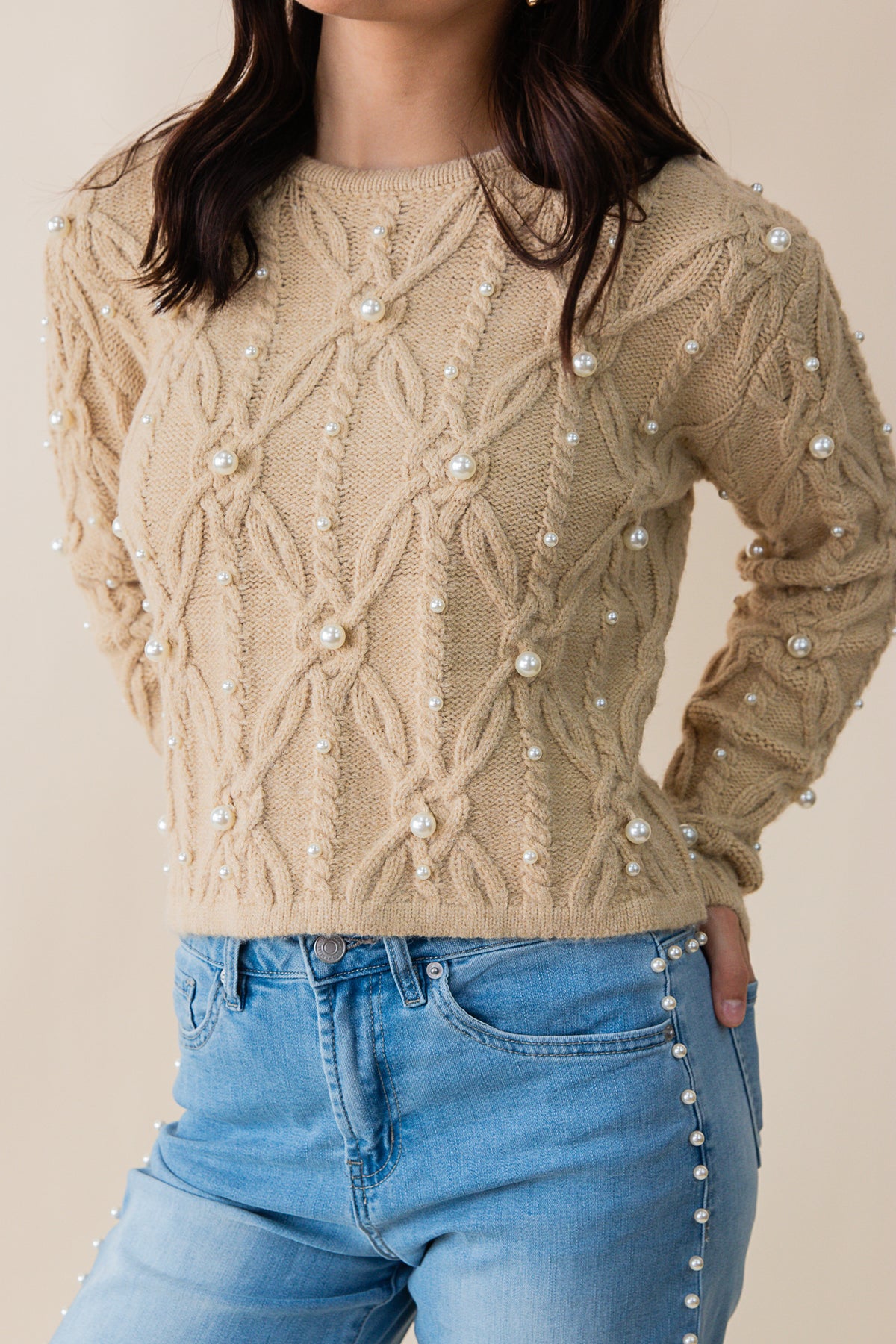 Darla Pearl Sweater