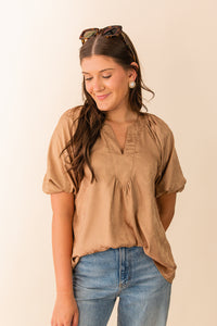 Lilly Puff Sleeves Top