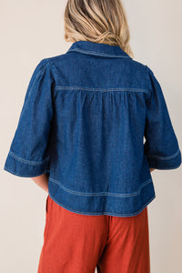 Farrah Denim Shirt