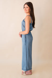 Solara Chambray Jumpsuit