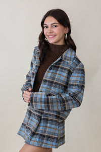 Teddie Plaid Jacket
