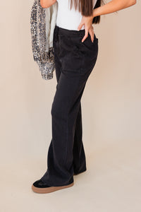 Bluffton Wide Leg Pull On Pant