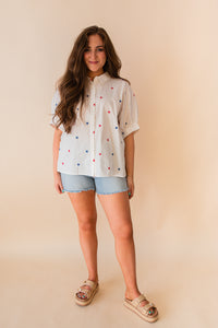 Falling Into Place Blouse