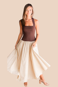 Sevilla Mixed Media Dress