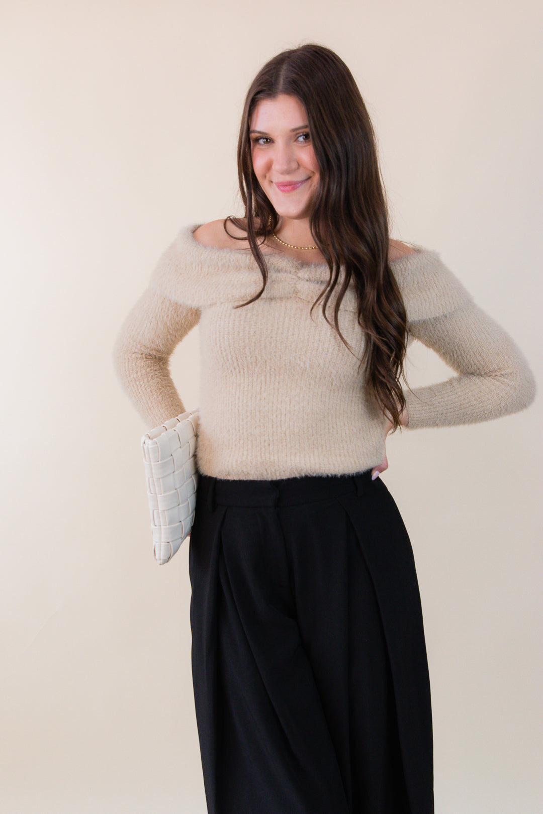 Cross Your Heart Sweater