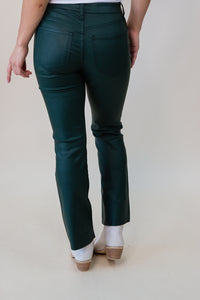Kelsey High Rise Ankle Flare Raw Hem