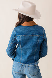 Kerry Cropped Jacket - Raw Hem