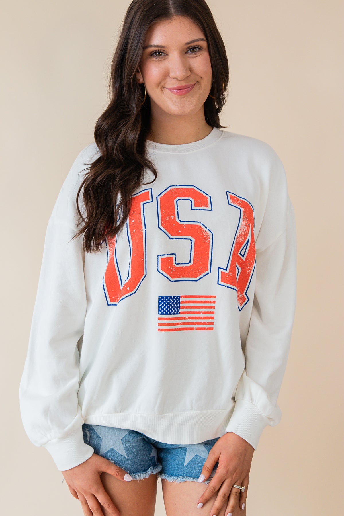Flag Sunday Sweatshirt