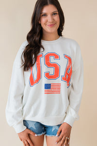 Flag Sunday Sweatshirt