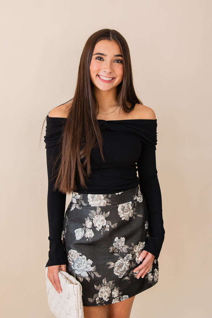 Abigail Off Shoulder Knit Top