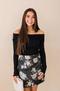 Abigail Off Shoulder Knit Top