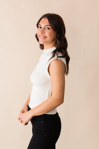 Downtown Mock Neck Top