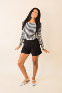 Pristine Striped Tee