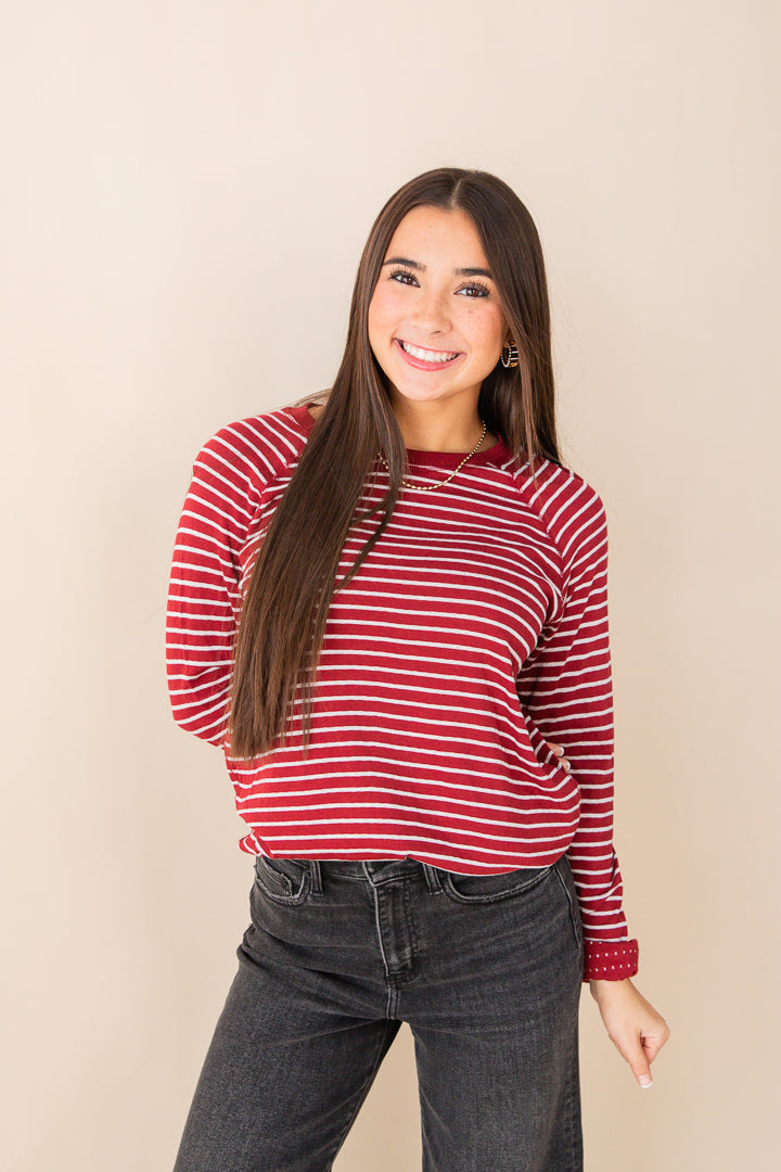 Frannie Reversible Long Sleeve Tee