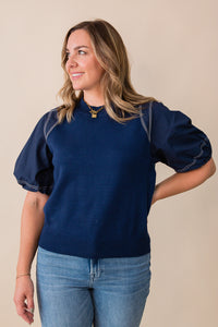 Mirror Knit Top
