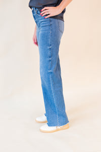 High Rise Wide Leg Jean