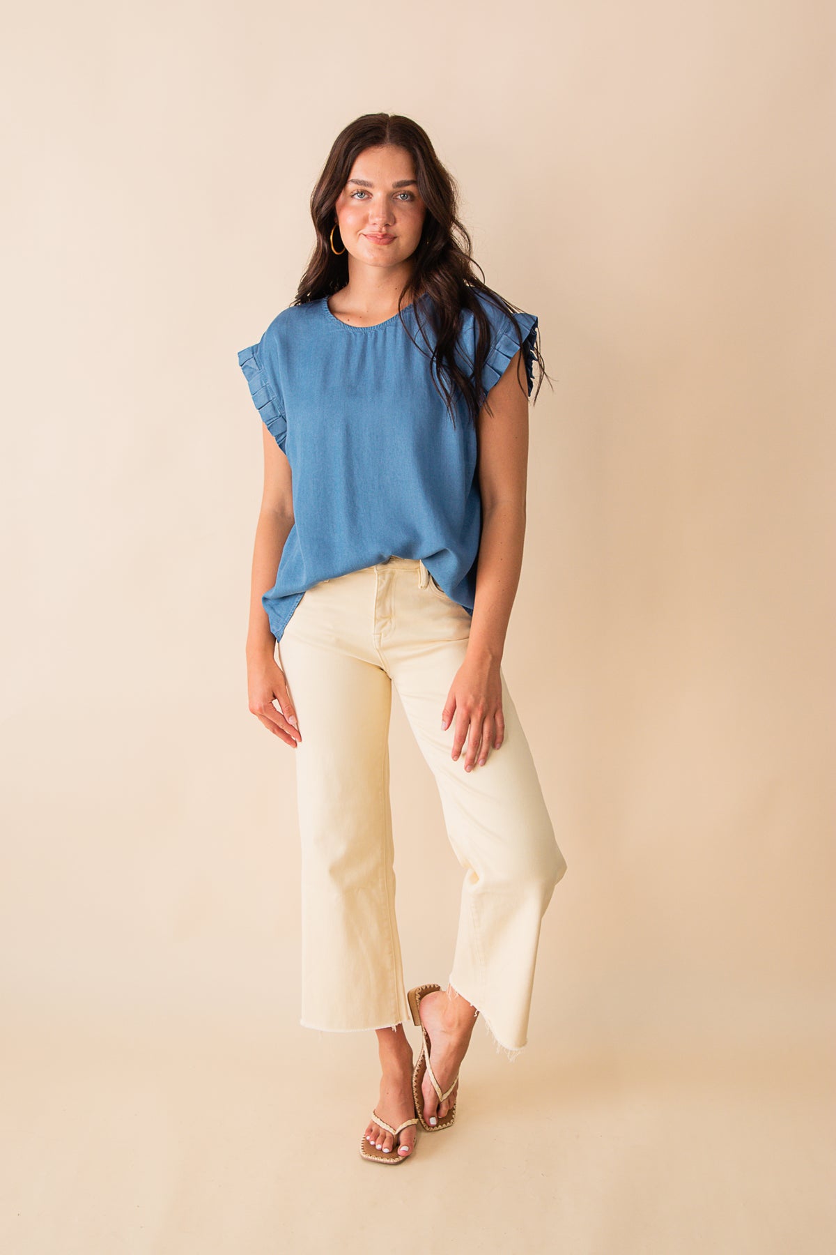 Tencel Dolman Sleeve Top