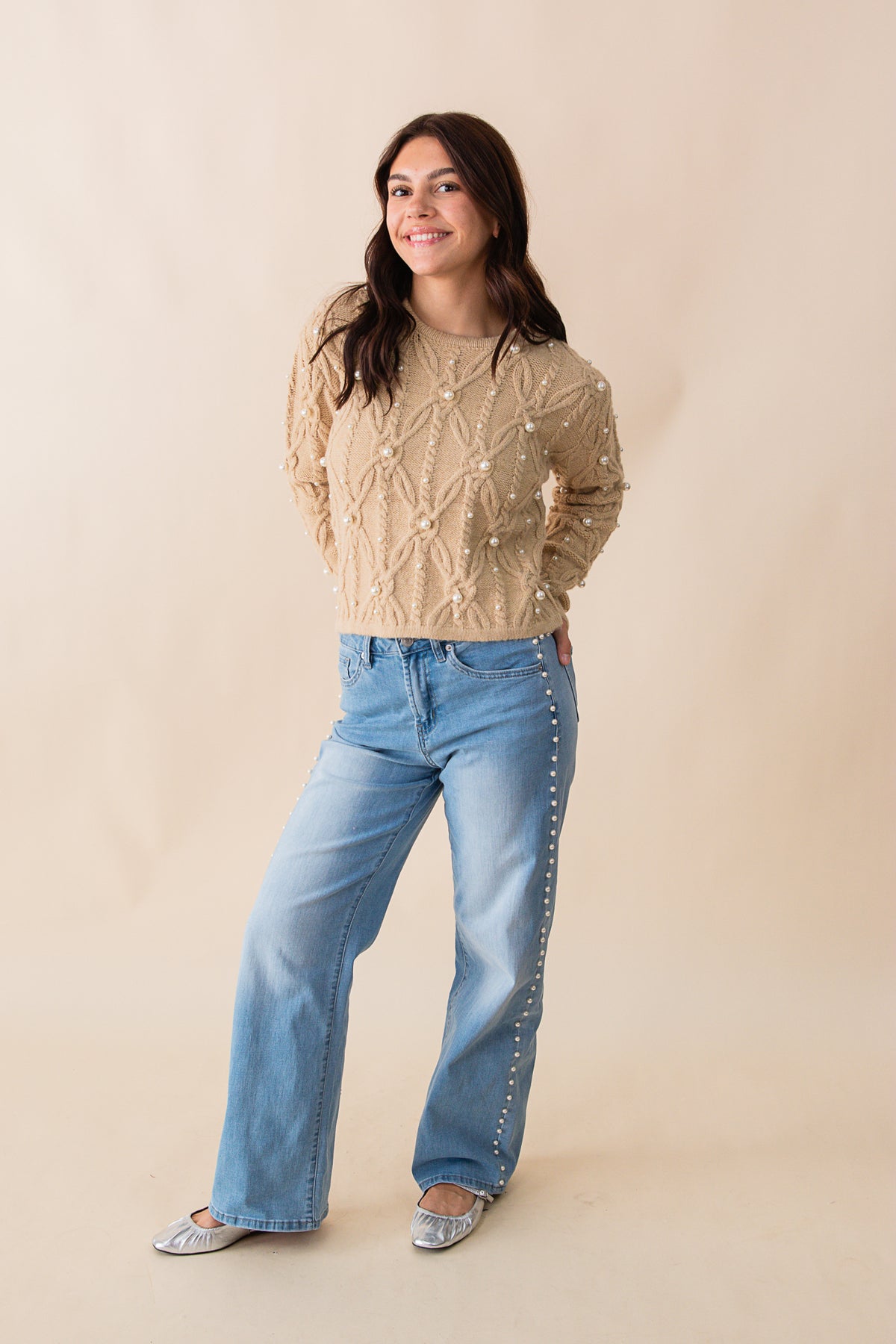 Darla Pearl Sweater