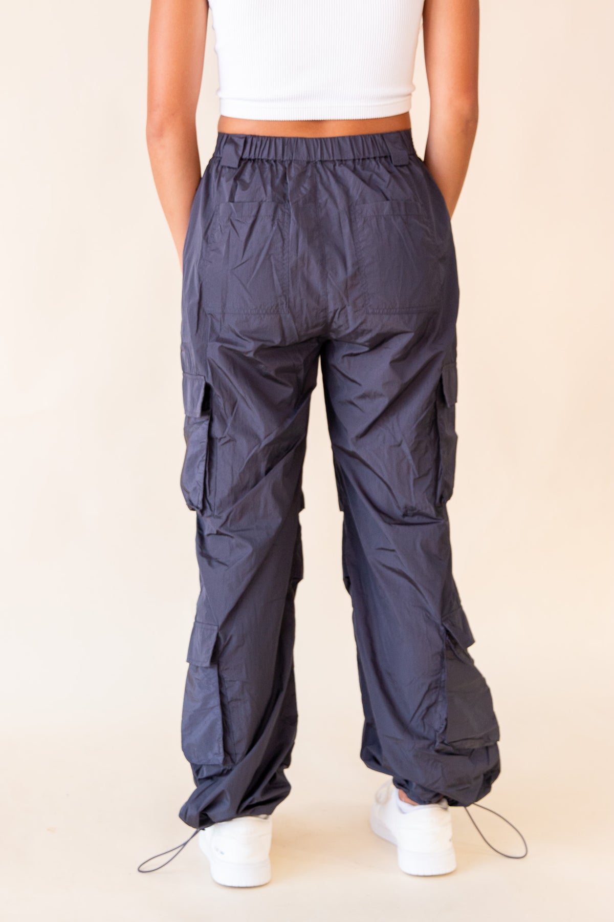 T Parachute Long Cargo Pants