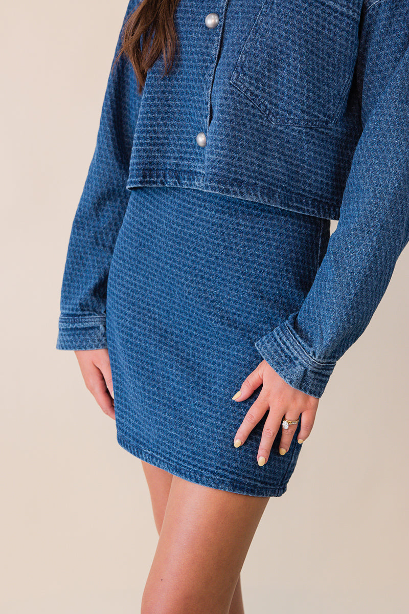 Chances Denim Skirt