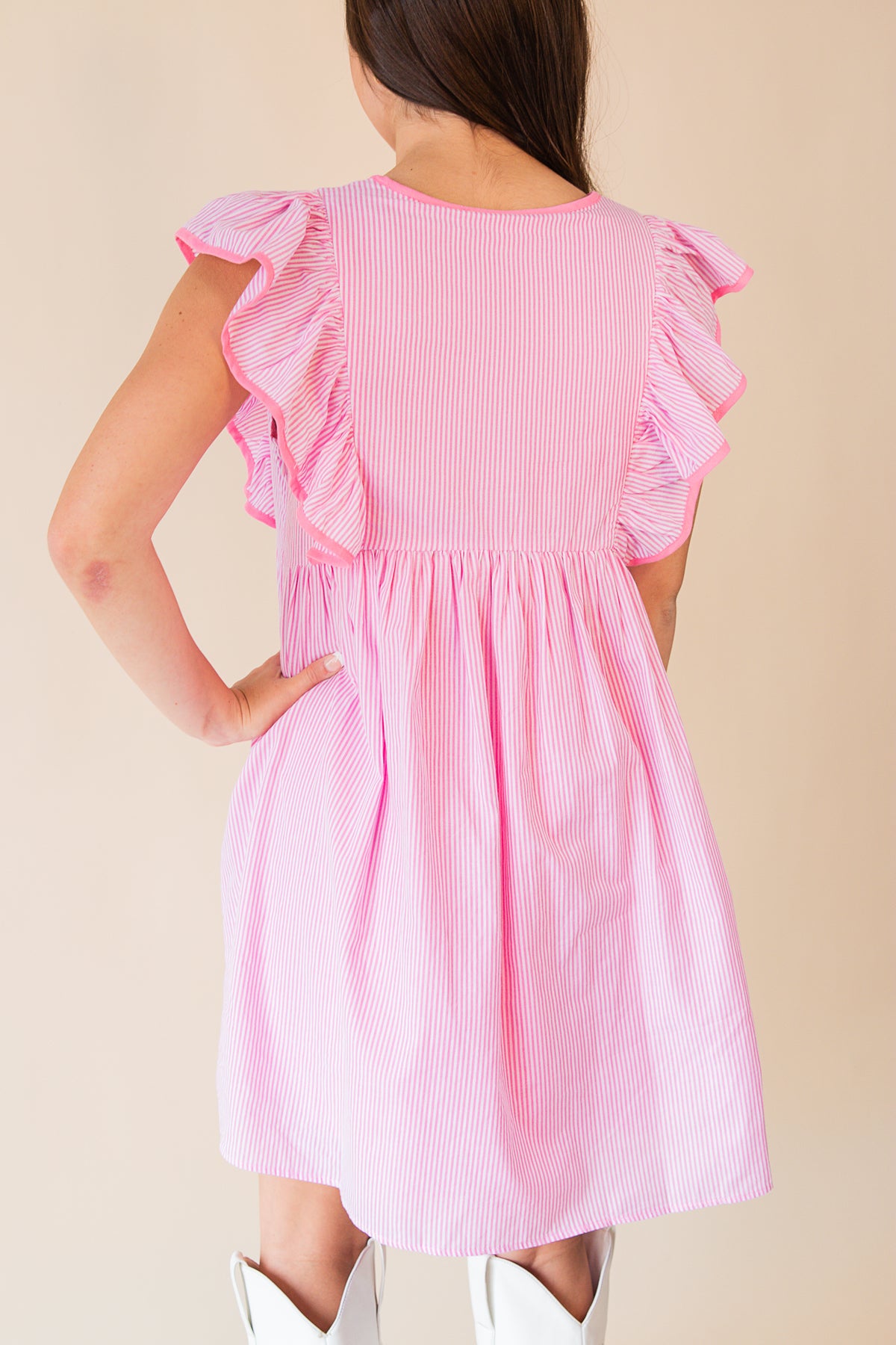 Lovers Beach Stripe Dress