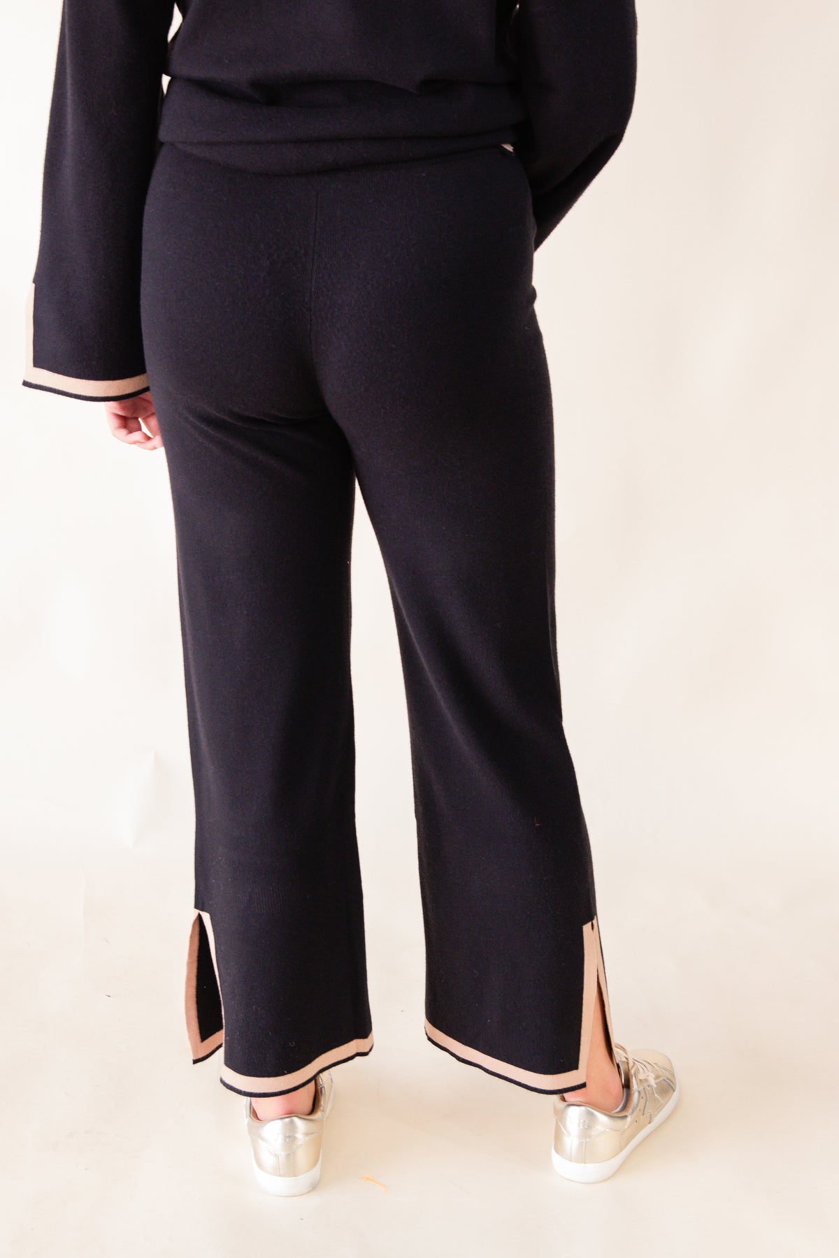 Veronica Sweater Pants w/ Side Slit