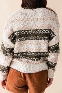 Loosen Up Striped Sweater