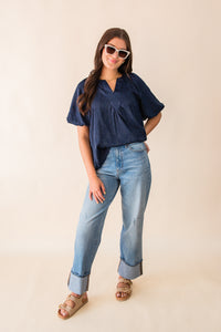 Lilly Puff Sleeves Top