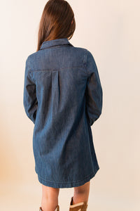 Merle Denim Midi Dress