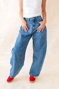 Katia Tailored Barrel Leg Jeans